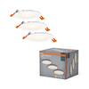 LEDVANCE vestavné LED svítidlo Downlight Slim Set 3× 8 W 3000 K 120 mm