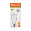 LEDVANCE LED Classic Edison 40 Filament P 3.4W 827 matná E27 4099854467301