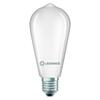 LEDVANCE LED Classic Edison 40 Filament P 3.4W 827 matná E27 4099854467301