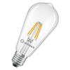 LEDVANCE LED Classic Edison 40 Filament P 3.4W 827 čirá E27 4099854467417