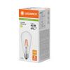 LEDVANCE LED Classic Edison 40 Filament P 3.4W 827 čirá E27 4099854467417