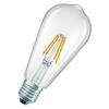 LEDVANCE LED Classic Edison 40 Filament P 3.4W 827 čirá E27 4099854467417