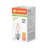 LEDVANCE LED Classic P 15 Filament P 1W 827 čirá E27 4099854467837