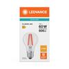 LEDVANCE LED Classic A 60 Filament V 7W 827 Clear E27 4099854476495