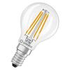 LEDVANCE LED Classic P 60 Filament třída A S 3.8W 827 čirá E14 4099854477607