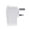 Solight cestovní adaptér s USB do Velké Británie, typ G PA03UK