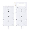 Solight přepěťová ochrana, 8z, USB A+C, 2m, bílá PO80