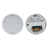 Solight detektor kouře + alarm, 85dB, bílý + 9V baterie 1D33