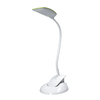 Solight LED stmívatelná lampička 2v1, podstavec i klip, 5W 4000K, 3 barevné kryty WO42
