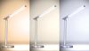 Solight LED stolní lampička, 7W, stmívatelná, změna chromatičnosti, stříbrná barva WO53-S