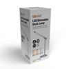 Solight LED stolní lampička, 7W, stmívatelná, změna chromatičnosti, stříbrná barva WO53-S