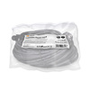 Solight prodlužovací přívod - spojka, 1 zásuvka, 30m, 3 x 1,5mm2, gumová, černá PS34