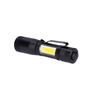 Solight LED kovová svítilna, 150 +60lm, 3W + COB, AA, černá WL115