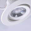 Solight LED podhledové světlo bodové, 9W, 720lm, 4000K, kulaté, bílé WD215