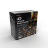 Solight LED vánoční závěs, hvězdy, šíře 1,8m, 77LED, IP20, 3xAA, USB 1V227