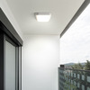 Solight LED venkovní osvětlení čtvercové, 13W, 910lm, 4000K, IP54, 16cm WO751