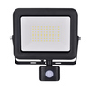 Solight LED reflektor PRO se senzorem, 50W, 4600lm, 5000K, IP44 WM-50WS-L