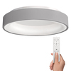 Solight LED stropní světlo kulaté Treviso, 48W, 2880lm, stmívatelné, dálkové ovládání, šedá WO768-G