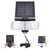 Solight LED solární osvětlení se senzorem, 8W, 600lm, Li-on, černá WO772