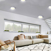 Solight LED mini panel CCT, přisazený, 12W, 900lm, 3000K, 4000K, 6000K, kulatý WD170