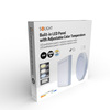 Solight LED mini panel CCT, přisazený, 24W, 1800lm, 3000K, 4000K, 6000K, čtvercový WD175