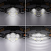 Solight LED čelová nabíjecí svítilna 550, 550lm, Li-Ion WN35