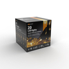 Solight LED řetěz s ozdobnými přívěšky 20LED, 60x mini dekorace, 2m, 2x AA 1V235