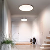 Solight LED stropní světlo Plain, 15W, 1200lm, 3000K, kulaté, 26cm WO786