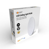 Solight LED stropní světlo Plain, 15W, 1200lm, 3000K, kulaté, 26cm WO786