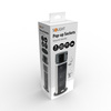 Solight 3z + USB A+C výsuvný blok zásuvek, 2m, černý PP125USBC-B