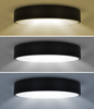Solight LED stropní osvětlení 3CCT, 36W, 2100lm, 30cm, 3000/4000/6000K, černá WO803-B
