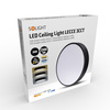 Solight LED stropní osvětlení  LECCE, 3CCT, 36W, 2100lm, 30cm, 3000/4000/6000K, černá WO803-B
