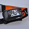 Solight LED čelová nabíjecí svítilna, 150 + 100lm, bílé a červené světlo, Li-Ion WN40