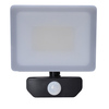 Solight LED reflektor Quick se sensorem, 30W, 2550lm, 4000K, IP44, černý WM-30WS-Q