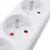 Solight prodlužovací přívod 3m, 3 zásuvky, 16A/3680W, PVC, bílý PP03X