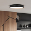 Solight LED osvětlení s dálkový ovladačem LECCE, 36W, 2300lm, 30cm, změna chromatičnosti, stmívatelné, černá WO798-1-B