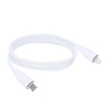 Solight USB-C/Lightning kabel, USB-C konektor - Lightning konektor, silikon, 2m SSC1902-S