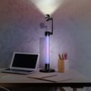 Solight LED stmívatelná lampička s RGB podsvícením, 10W, 600lm, změna chromatičnosti, dálkový ovladač WO67