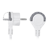 Solight 2z + USB A+C 17W, cestovní prodlužovací přívod 1.5m, bílý PP154C