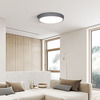 Solight LED osvětlení s dálkovým ovladačem Grey , 48W, 3360lm, 38cm, změna chromatičnosti, stmívatelné WO8001