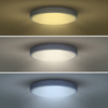 Solight LED osvětlení s dálkovým ovladačem Grey, 60W, 4200lm, 49cm, změna chromatičnosti, stmívatelné WO8002