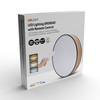 Solight LED osvětlení s dálkovým ovladačem Brownie, 60W, 4200lm, 50cm, změna chromatičnosti, stmívatelné WO8004