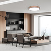 Solight LED osvětlení s dálkovým ovladačem Iron Oak, 48W, 3360lm, 40cm, změna chromatičnosti, stmívatelné WO8005