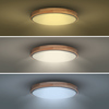 Solight LED osvětlení s dálkovým ovladačem Iron Oak, 48W, 3360lm, 40cm, změna chromatičnosti, stmívatelné WO8005