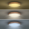 Solight LED osvětlení s dálkovým ovladačem Iron Oak, 60W, 4200lm, 51cm, změna chromatičnosti, stmívatelné WO8006