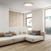 Solight LED osvětlení s dálkovým ovladačem Solid Oak, 48W, 3360lm, 39cm, změna chromatičnosti, stmívatelné WO8009
