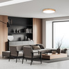 Solight LED osvětlení s dálkovým ovladačem Solid Oak, 48W, 3360lm, 39cm, změna chromatičnosti, stmívatelné WO8009