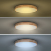 Solight LED osvětlení s dálkovým ovladačem Solid Oak, 48W, 3360lm, 39cm, změna chromatičnosti, stmívatelné WO8009