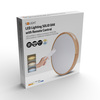 Solight LED osvětlení s dálkovým ovladačem Solid Oak, 60W, 4200lm, 51cm, změna chromatičnosti, stmívatelné WO8010
