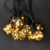 Solight venkovní řetěz s dekorativním LED žárovkami, 10x micro LED žárovka, 3m, 3xAA 1V270